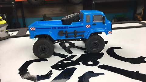 Accessorizing The ECX Barrage UV 1/24 Crawler