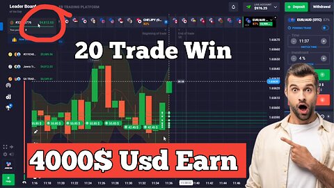 4000$ Usd Earn Trading strategy quotex