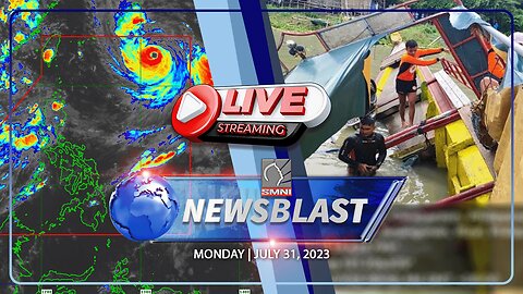 LIVE |Typhoon Falcon, patuloy na pinalalakas ang hanging habagat na nagdudulot ng pag-ulan sa Luzon