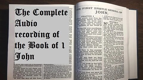 1st John: Satan hates the word of God! Audio book