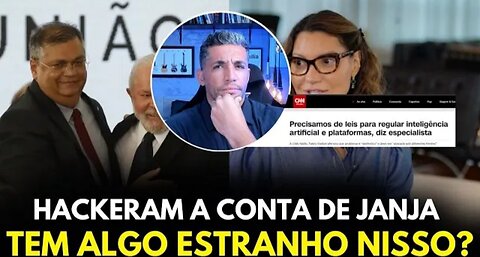 Preparem-se! Tem algo estranho nisso! Sobre o hacker da conta de Janja