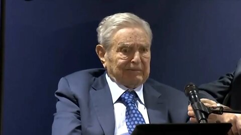 Soros speaking in Davos today takes aim at Hungarian Prime Minister Viktor Orbán