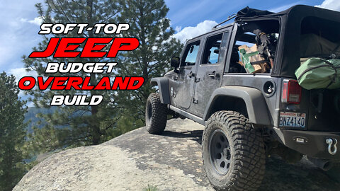 Jeep JKU Rubicon Budget Soft-Top Overland Build // WALKAROUND