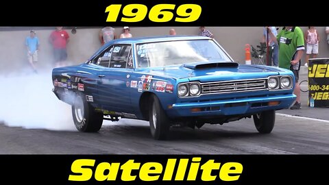 10 Second Stock Eliminator 1969 Plymouth Satellite JEGS SPEEDWeek