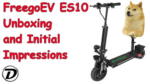 FreegoEV ES10 $900 Electric Scooter Unboxing & Initial Impressions (Cheapest Dual Motor Scooter?)