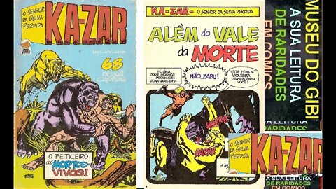 KAZAR NUMERO 4 BLOCH #MUSEUDOGIBI #quadrinhos #comics #manga