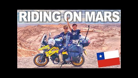 Motorcycling on MARS in CHILE! (unbelievable landscape) 🇨🇱 [S3 - E59]