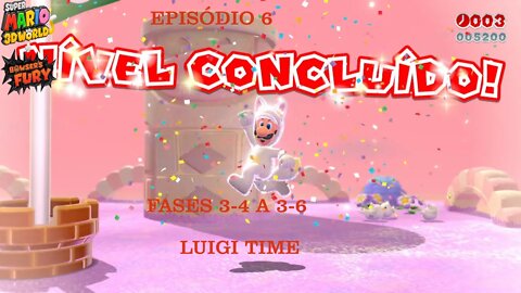 MARIO 3D WORLD EP 6 FASES 3 4 A 3 6