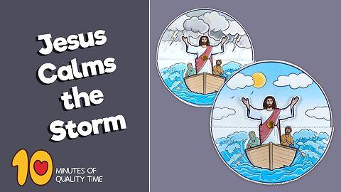 Jesus Calms the Storm Craft