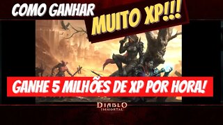 Diablo Immortal Melhor farm de XP do jogo