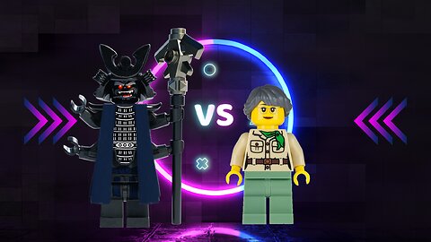 Crypto battles. 3 Season: Ninjago: Masters of Spinjitzu. 3 Episode: Lord Garmadon vs Misako.