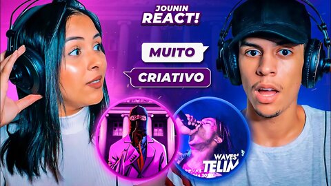 2 EM 1 | K a m a i t a c h i - Assalto ao banco & TeLima - WAVES | [React em Casal] 🔥