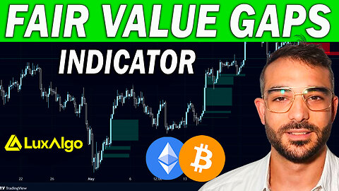 Fair Value Gap (FVG) by LuxAlgo TradingView Indicator - Trading Strategy with Fair Value Gaps