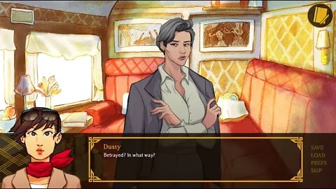 Dusty Plays: Love on the Peacock Express - Cassandra - Platonic Route - Part 1