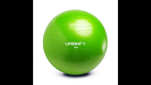 Greater Goods Professional Exercise Ball - Yoga Ball for Working Out, Balance, Stability, and P...