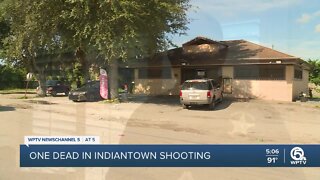 1 killed, 1 seriously injured, 3 others shot during Indiantown street gathering