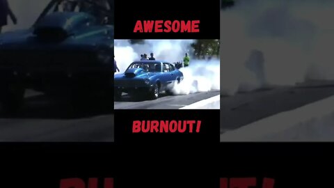 Awesome Ford Maverick Burnout! #shorts