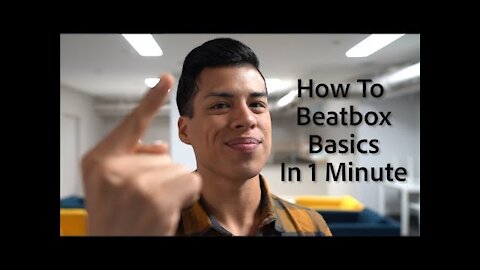 How To Beatbox Basics in 1 Minute | Spencer X | ToDoWithJames