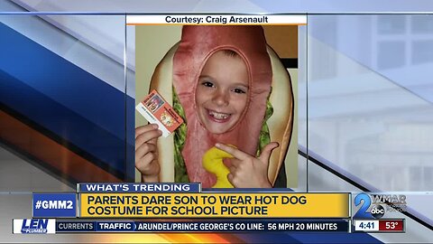 Hot Dog Costume Kid