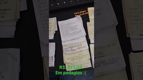 Fui de Porto ao Rio e voltei - Olha quanto de pedágio