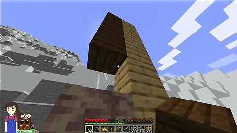 TenkoBerry Minecraft Server Shenanigans : The Wonky Pickaxe Statue