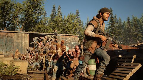 Matando Zumbis (Days Gone)-killing zombies