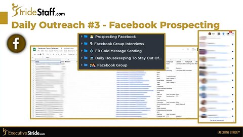 Facebook Organic Prospecting Sequence & Nurturing