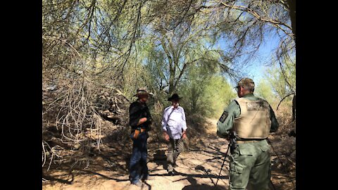 CD7 Candidate Jeff Zink with Pinal Sheriff Mark Lamb