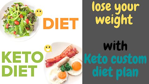 lose weight with Keto's custom diet plan