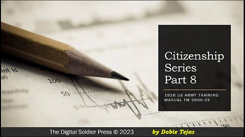 Citizenship Series Section 1 Lesson 8