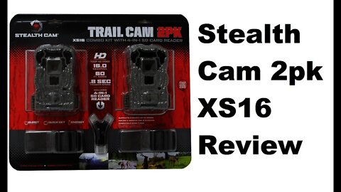 Stealth Cam Stealth Cam XS16 trail Camera review