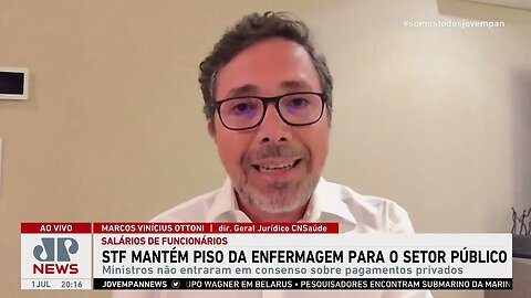 STF mantém piso da enfermagem para o setor público; Marcos Ottoni explica