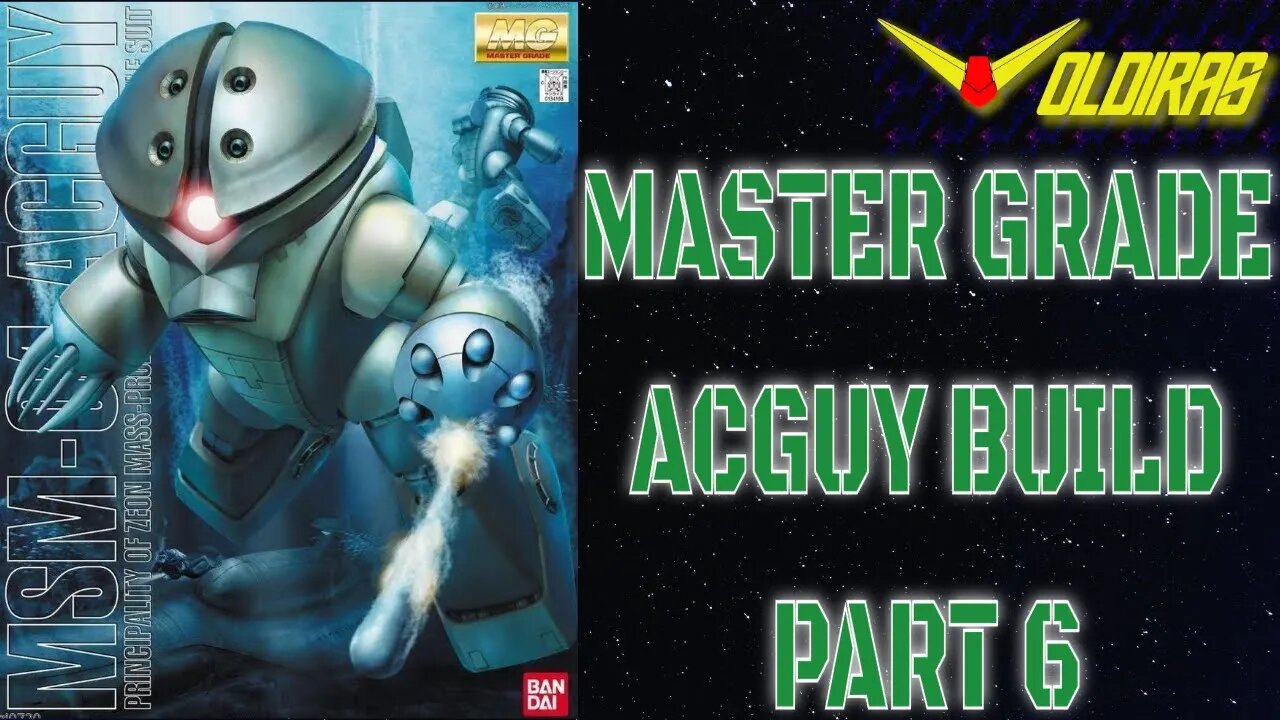 Acguy Build Gunpla Build - Master Grade Acguy Part 6