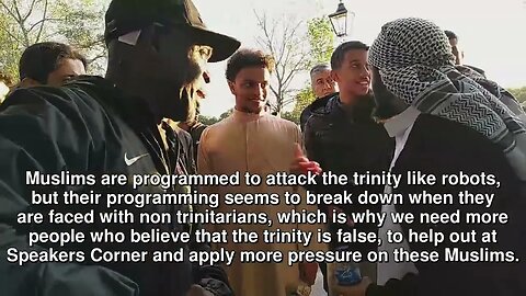 Siraaj Runs From The Non Trinitarian Heat, Then Lamin Has To Follow Him - Speakers Corner