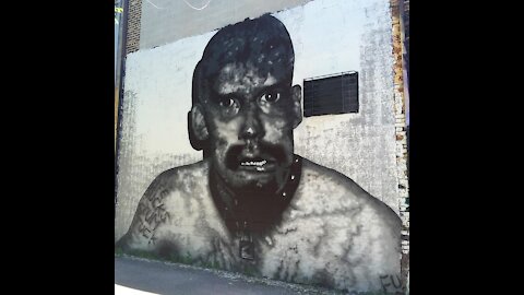 GG Allin Timelapse Mural