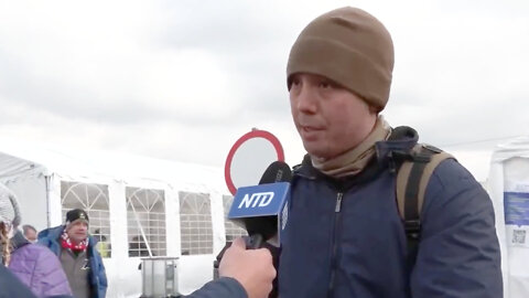 American Traveller Helps His Fiancé Escape Ukraine