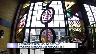 Lawrence Tech holds second holiday window design contest