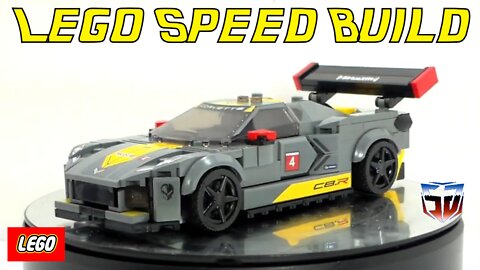 Speed Build Speed Champions 76903 LEGO Chevrolet Corvette C8.R and 1968 Chevrolet Corvette