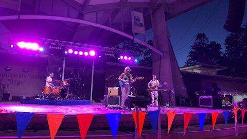 Josie Dunne performs at Iowa State Fair