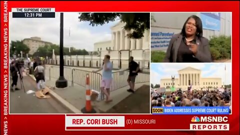 Dem Rep Cori Bush Attacks 'Far Right Racist, Sexist' SCOTUS