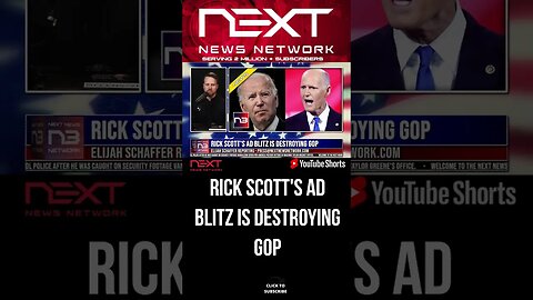 RICK SCOTT'S AD BLITZ is DESTROYING GOP #shorts