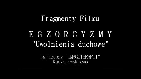 ZAPOWIEDZ FILMU, SEANS Z BYTAMI, EGZORCYZMY, OPĘTANIA, UWOLNIENIA DUCHOWE W HIPNOZIE /2006 ©TV IMAGO