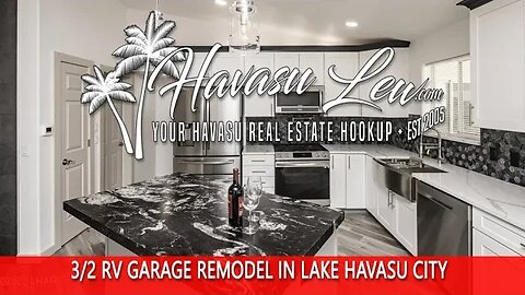 Lake Havasu RV Garage Remodel MLS 1025280