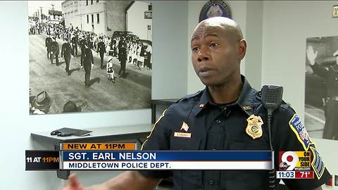 Quick thinking by Middletown cops saves child