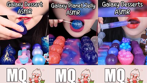 Very Satisfying Galaxy Food ASMR🤩😋🌌