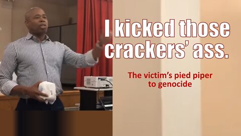 NYC In For a Treat with "Kick Those Cracker's Ass" Mayor Takes Office