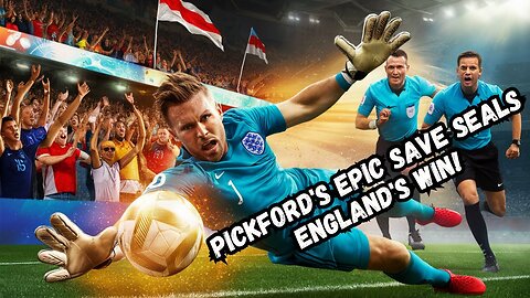 England's Hero: Pickford's Incredible Save in Euro 2024