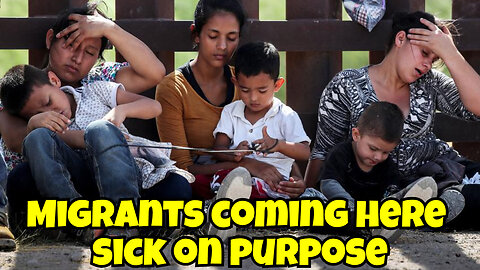 Migrants Coming Over The Boarder Sick To Get Us Sick.. #truth #rumble #share