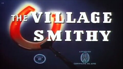 "The Village Smithy" (1942 Original Colorized Cartoon)