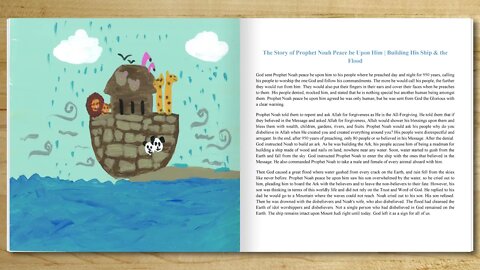 Prophet Noah Ark Story for Kids | Islamic Quran Stories of the Prophets for Kids